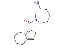 1-(4,5,6,7-tetrahydro-2-benzothien-1-ylcarbonyl)-3-azepanamine hydrochloride