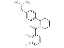 1-{4-[1-(2,3-difluorobenzoyl)-2-piperidinyl]phenyl}-N,N-dimethylmethanamine