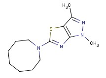 5-azocan-1-yl-1,3-dimethyl-1H-pyrazolo[3,4-d][1,3]thiazole