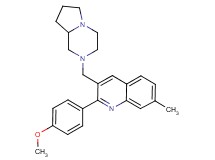 3-(hexahydropyrrolo[1,2-a]pyrazin-2(1H)-ylmethyl)-2-(4-methoxyphenyl)-7-methylquinoline