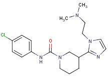 N-(4-chlorophenyl)-3-{1-[2-(dimethylamino)ethyl]-1H-imidazol-2-yl}piperidine-1-carboxamide