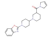 1'-(1,3-benzoxazol-2-yl)-3-(2,5-dihydro-1H-pyrrol-1-ylcarbonyl)-1,4'-bipiperidine