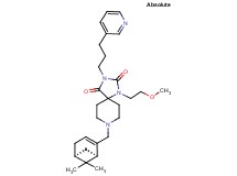 8-{[(1R,5S)-6,6-dimethylbicyclo[3.1.1]hept-2-en-2-yl]methyl}-1-(2-methoxyethyl)-3-[3-(3-pyridinyl)propyl]-1,3,8-triazaspiro[4.5]decane-2,4-dione