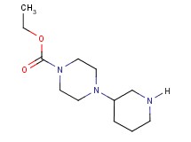 ethyl 4-(3-piperidinyl)-1-piperazinecarboxylate
