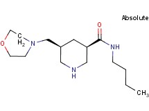 (3R,5S)-N-butyl-5-(4-morpholinylmethyl)-3-piperidinecarboxamide