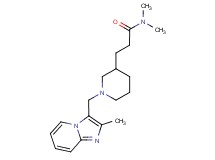 N,N-dimethyl-3-{1-[(2-methylimidazo[1,2-a]pyridin-3-yl)methyl]-3-piperidinyl}propanamide