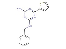 N-benzyl-6-(2-thienyl)-1,3,5-triazine-2,4-diamine