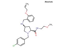 (4S)-4-{[2-(allyloxy)benzyl]amino}-1-(4-chlorobenzyl)-N-(2-methoxyethyl)-L-prolinamide