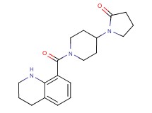 1-[1-(1,2,3,4-tetrahydroquinolin-8-ylcarbonyl)piperidin-4-yl]pyrrolidin-2-one