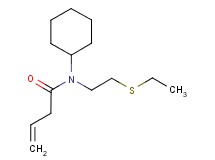 N-cyclohexyl-N-[2-(ethylthio)ethyl]but-3-enamide