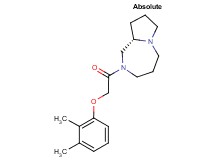 (9aS)-2-[(2,3-dimethylphenoxy)acetyl]octahydro-1H-pyrrolo[1,2-a][1,4]diazepine