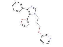 3-{3-[5-(2-furyl)-4-phenyl-1H-imidazol-1-yl]propoxy}pyridine