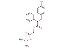 3-(4-hydroxyphenyl)-N-[2-(isopropylamino)-2-oxoethyl]-2-phenylpropanamide
