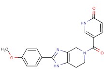 5-{[2-(4-methoxyphenyl)-1,4,6,7-tetrahydro-5H-imidazo[4,5-c]pyridin-5-yl]carbonyl}pyridin-2(1H)-one