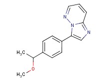 3-[4-(1-methoxyethyl)phenyl]imidazo[1,2-b]pyridazine