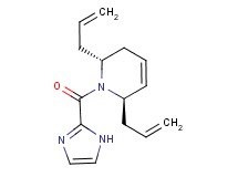 (2R*,6R*)-2,6-diallyl-1-(1H-imidazol-2-ylcarbonyl)-1,2,3,6-tetrahydropyridine