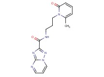 N-[3-(6-methyl-2-oxopyridin-1(2H)-yl)propyl][1,2,4]triazolo[1,5-a]pyrimidine-2-carboxamide