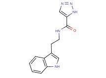 N-[2-(1H-indol-3-yl)ethyl]-1H-1,2,3-triazole-5-carboxamide