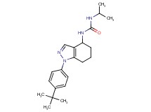 N-[1-(4-tert-butylphenyl)-4,5,6,7-tetrahydro-1H-indazol-4-yl]-N'-isopropylurea