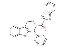 2-(imidazo[1,2-a]pyridin-2-ylcarbonyl)-1-(2-pyridinyl)-2,3,4,9-tetrahydro-1H-beta-carboline