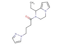 1-ethyl-2-[4-(1H-pyrazol-1-yl)butanoyl]-1,2,3,4-tetrahydropyrrolo[1,2-a]pyrazine