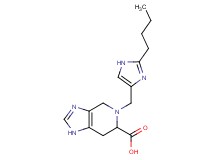 5-[(2-butyl-1H-imidazol-4-yl)methyl]-4,5,6,7-tetrahydro-1H-imidazo[4,5-c]pyridine-6-carboxylic acid