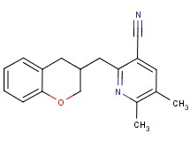 2-(3,4-dihydro-2H-chromen-3-ylmethyl)-5,6-dimethylnicotinonitrile