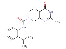 N-(2-isopropylphenyl)-2-methyl-4-oxo-4,5,6,8-tetrahydropyrido[3,4-d]pyrimidine-7(3H)-carboxamide