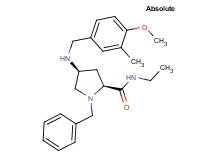 (4S)-1-benzyl-N-ethyl-4-[(4-methoxy-3-methylbenzyl)amino]-L-prolinamide