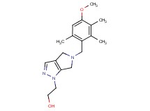 2-[5-(4-methoxy-2,3,6-trimethylbenzyl)-5,6-dihydropyrrolo[3,4-c]pyrazol-1(4H)-yl]ethanol