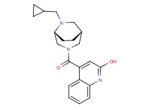 4-{[rel-(1R,5R)-6-(cyclopropylmethyl)-3,6-diazabicyclo[3.2.2]non-3-yl]carbonyl}-2-quinolinol