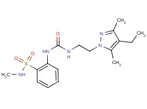 2-[({[2-(4-ethyl-3,5-dimethyl-1H-pyrazol-1-yl)ethyl]amino}carbonyl)amino]-N-methylbenzenesulfonamide
