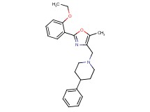 1-{[2-(2-ethoxyphenyl)-5-methyl-1,3-oxazol-4-yl]methyl}-4-phenylpiperidine