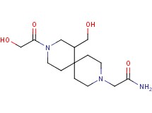 2-[9-glycoloyl-7-(hydroxymethyl)-3,9-diazaspiro[5.5]undec-3-yl]acetamide