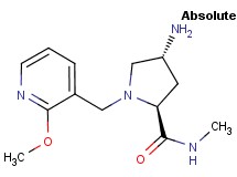 (2S,4R)-4-amino-1-[(2-methoxypyridin-3-yl)methyl]-N-methylpyrrolidine-2-carboxamide