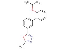 2-(2'-isopropoxybiphenyl-3-yl)-5-methyl-1,3,4-oxadiazole