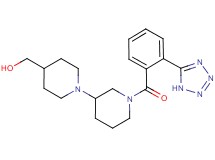 {1'-[2-(1H-tetrazol-5-yl)benzoyl]-1,3'-bipiperidin-4-yl}methanol