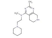 N,2-dimethyl-N-(2-piperidin-1-ylethyl)-5,6,7,8-tetrahydropyrido[3,4-d]pyrimidin-4-amine