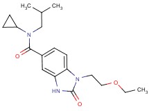 N-cyclopropyl-1-(2-ethoxyethyl)-N-isobutyl-2-oxo-2,3-dihydro-1H-benzimidazole-5-carboxamide