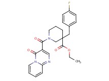 ethyl 3-(4-fluorobenzyl)-1-[(4-oxo-4H-pyrido[1,2-a]pyrimidin-3-yl)carbonyl]-3-piperidinecarboxylate