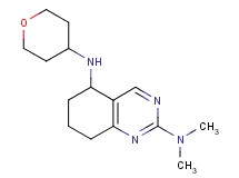 N~2~,N~2~-dimethyl-N~5~-(tetrahydro-2H-pyran-4-yl)-5,6,7,8-tetrahydro-2,5-quinazolinediamine
