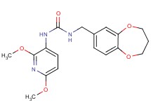 N-(3,4-dihydro-2H-1,5-benzodioxepin-7-ylmethyl)-N'-(2,6-dimethoxypyridin-3-yl)urea