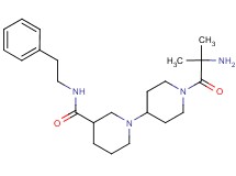 1'-(2-methylalanyl)-N-(2-phenylethyl)-1,4'-bipiperidine-3-carboxamide dihydrochloride