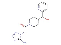 {1-[(5-amino-1H-tetrazol-1-yl)acetyl]piperidin-4-yl}(pyridin-2-yl)methanol