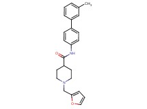 1-(2-furylmethyl)-N-(3'-methyl-4-biphenylyl)-4-piperidinecarboxamide