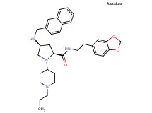 (4S)-N-[2-(1,3-benzodioxol-5-yl)ethyl]-4-[(2-naphthylmethyl)amino]-1-(1-propyl-4-piperidinyl)-L-prolinamide