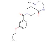 3-[3-(allyloxy)benzoyl]-7-methyl-3,7,11-triazaspiro[5.6]dodecan-12-one