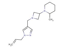 1-{1-[(1-allyl-1H-pyrazol-4-yl)methyl]azetidin-3-yl}-2-methylpiperidine