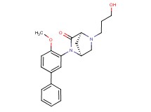 (1S*,4S*)-5-(3-hydroxypropyl)-2-(4-methoxy-3-biphenylyl)-2,5-diazabicyclo[2.2.1]heptan-3-one