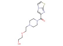 2-{2-[4-(imidazo[2,1-b][1,3]thiazol-6-ylcarbonyl)-1-piperazinyl]ethoxy}ethanol